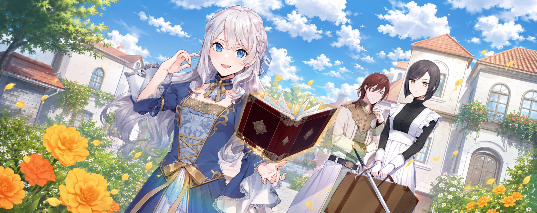 Buchigire Reijou wa Houfuku wo Chikaimashita.: Madousho no Chikara de Sokoku wo Tataki Tsubushimasu