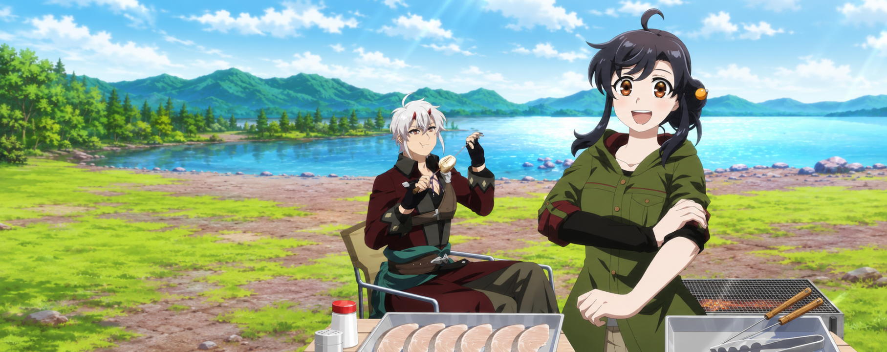 Suterare Seijo no Isekai Gohantabi: Kakure Skill de Camping Car wo Shoukan Shimashita